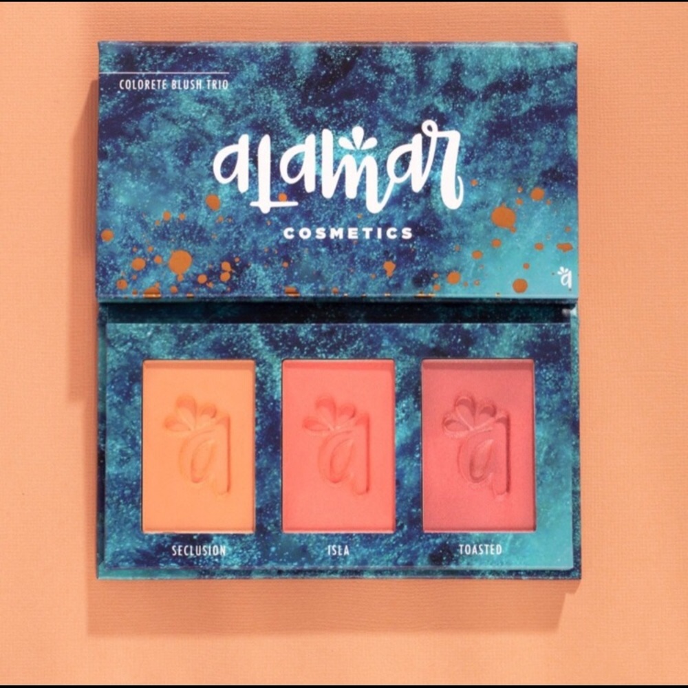 Alamar Cosmetics Colorete Blush Trio Fair-Light
